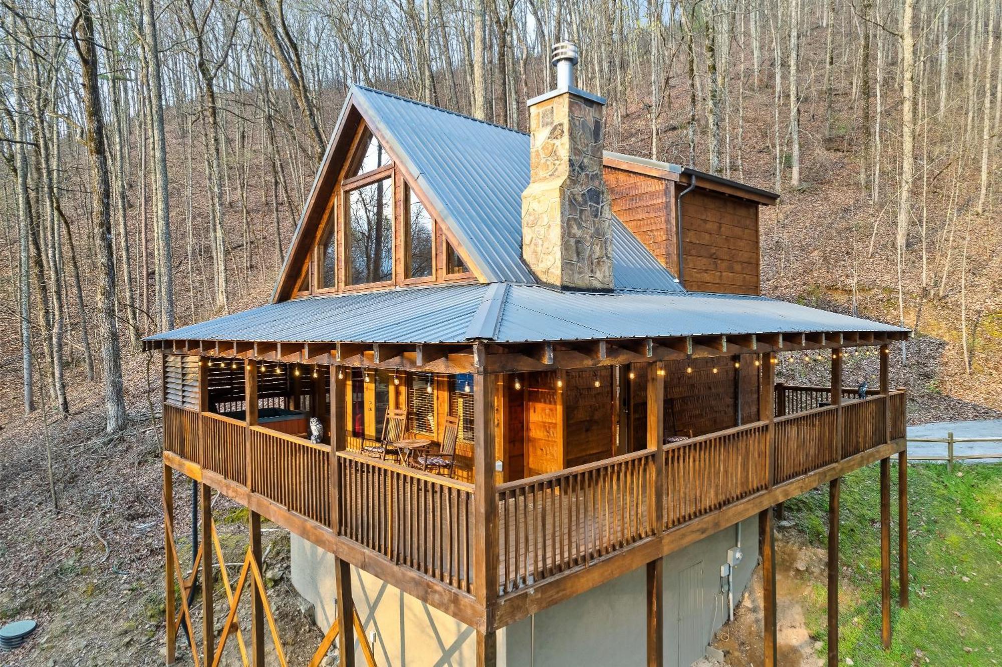 Private! Hot Tub, Views, & Games Villa Sevierville Exteriör bild