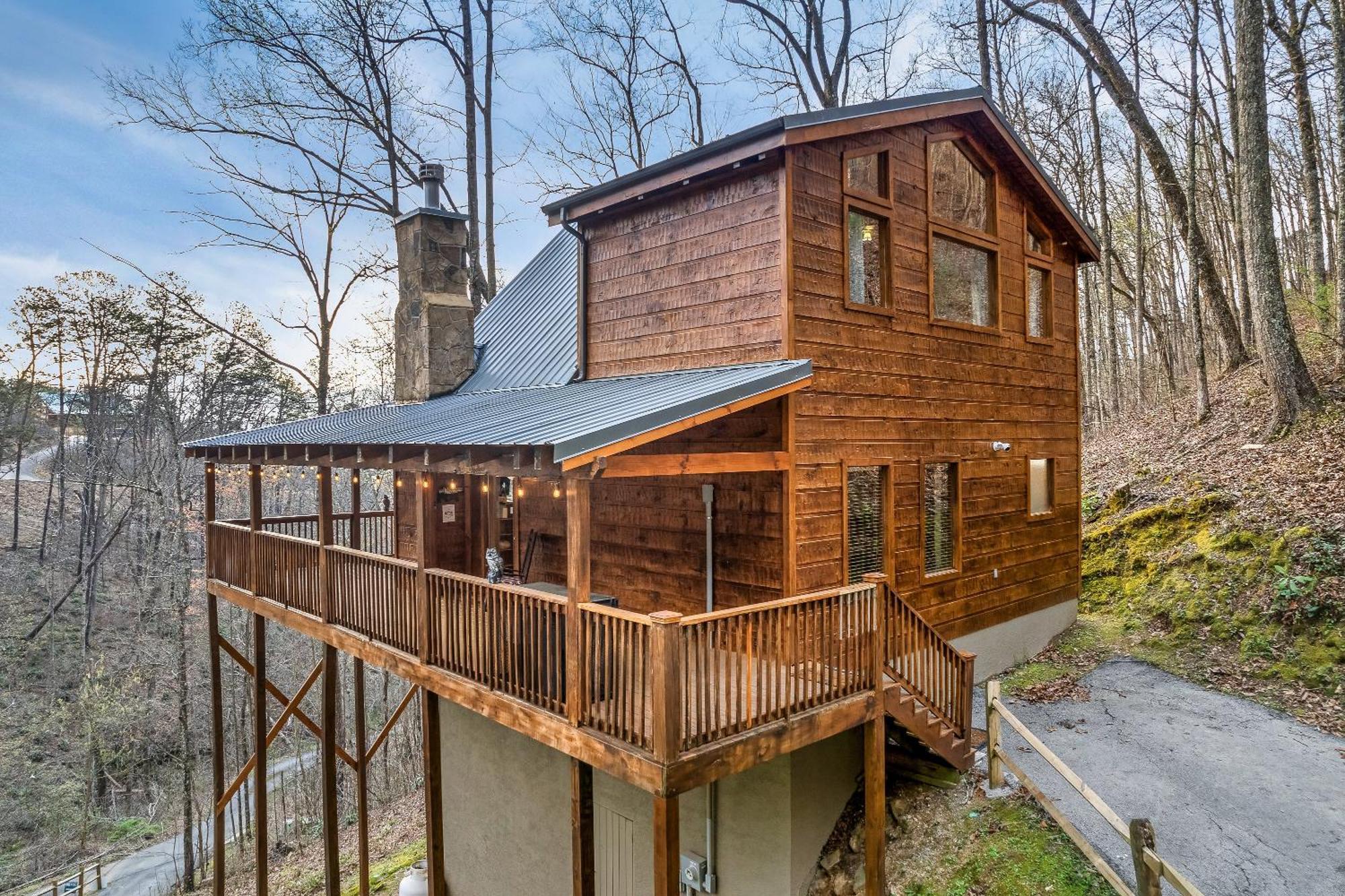 Private! Hot Tub, Views, & Games Villa Sevierville Exteriör bild